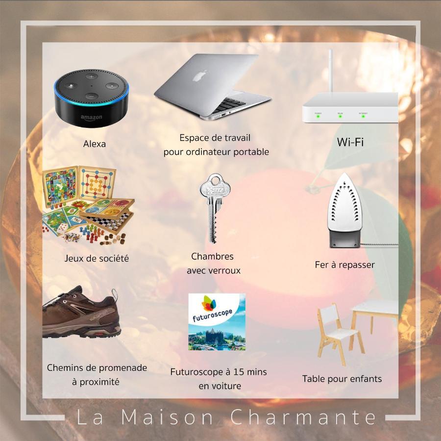 La Maison Charmante Châtellerault Buitenkant foto